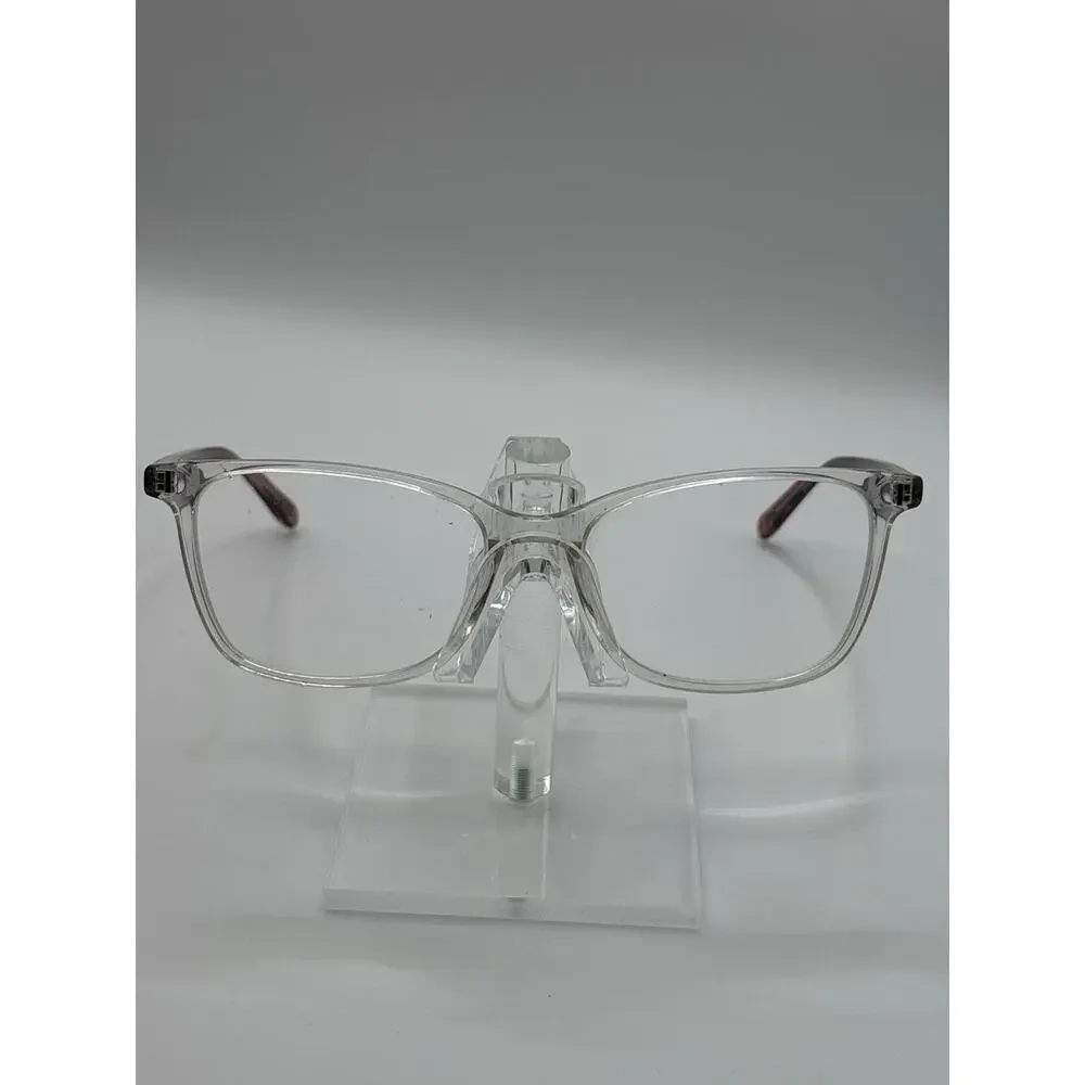 Phoebe P322 Clear Purple Eyeglasses 54-17-140 Square Women's Frames Vintage